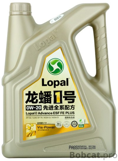 Моторное масло Lopal 1 Advance 0W-20, 4 л